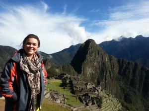 Overlooking Machu Picchu! 